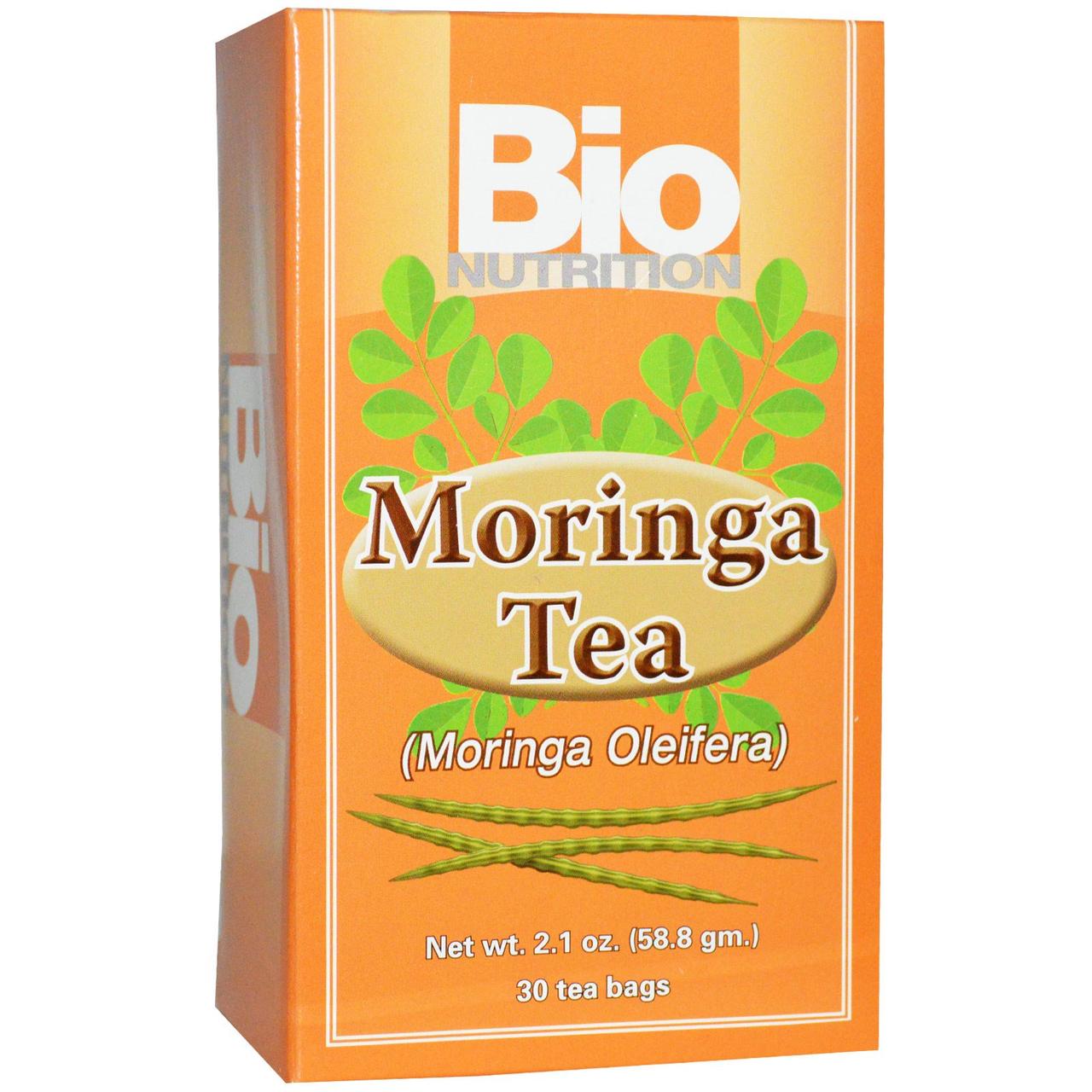 Чай моринга, Bio Nutrition, 30 пак. (58,8 г)