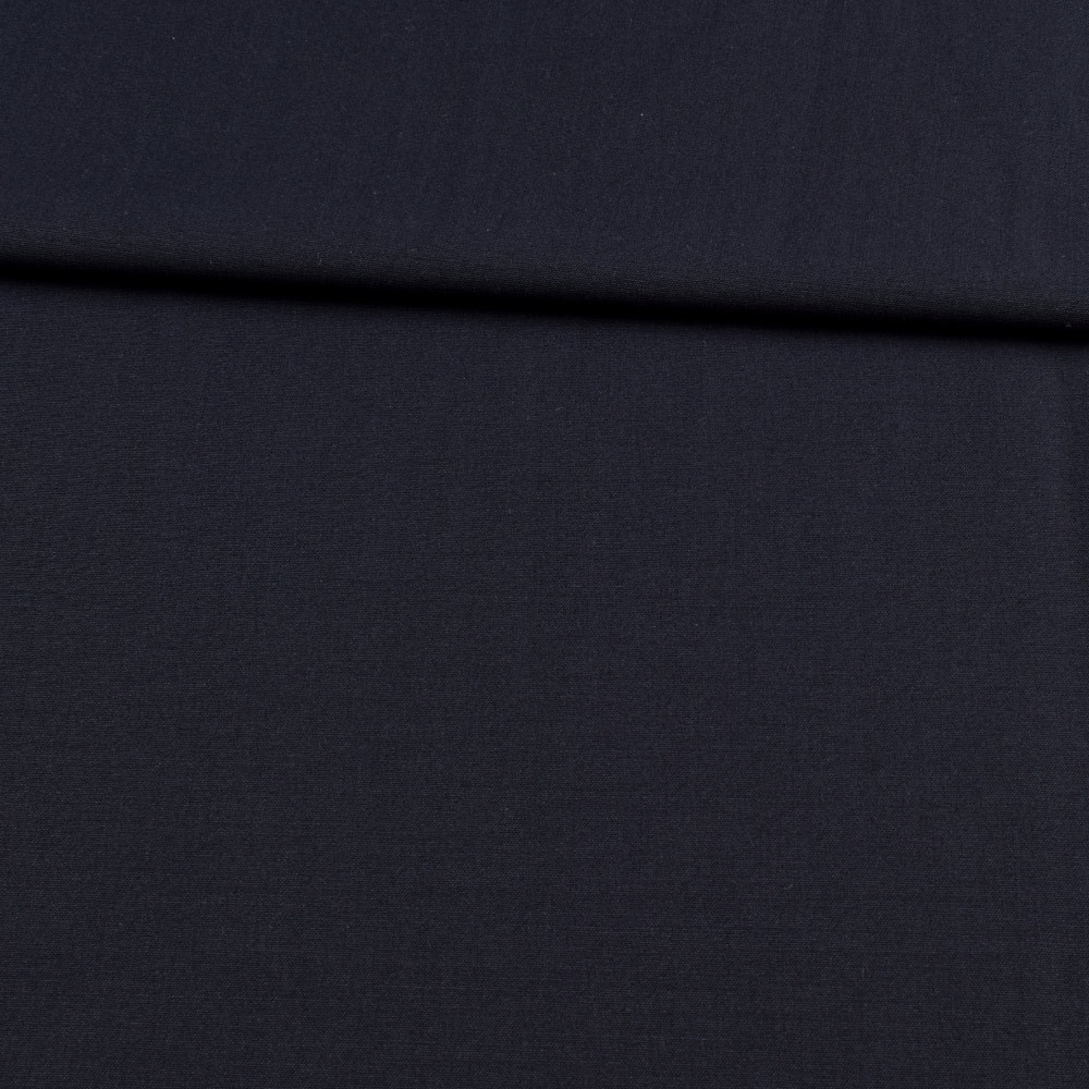 Вовна костюмна стрейч синя темна, ш.155