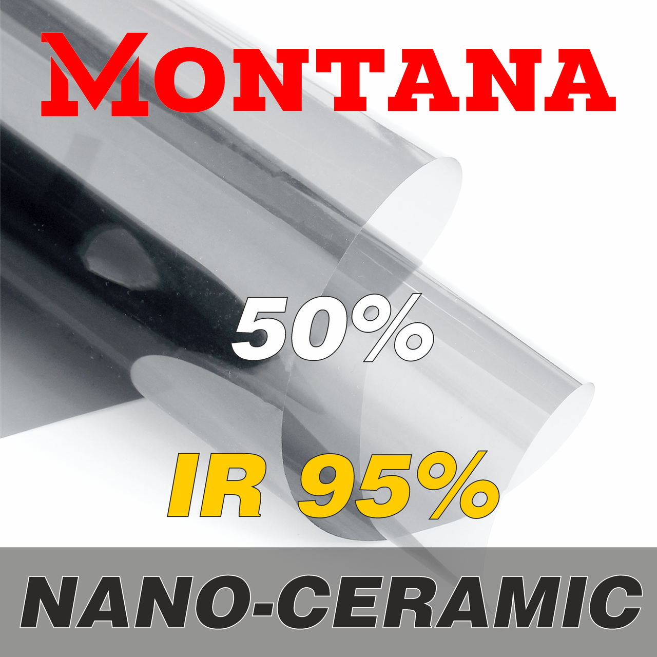 Атермальна тонувальна плівка MONTANA NANO-CERAMIC 50% 1,52м