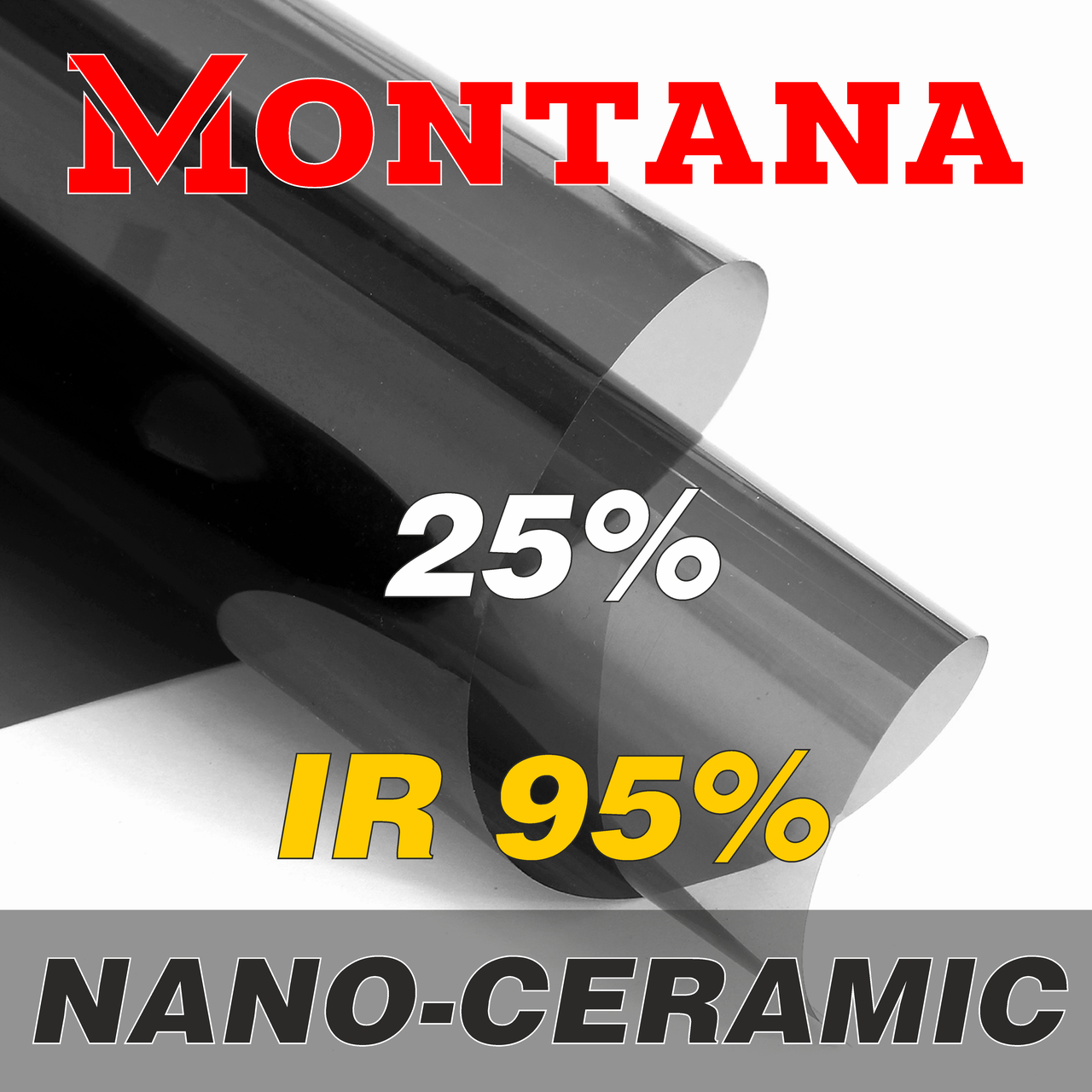 Атермальная тонувальна плівка MONTANA NANO-CERAMIC 25% 1,52 м
