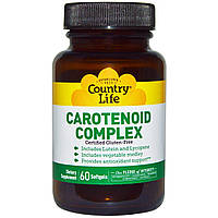 Комплекс каротиноидов, Carotenoid Complex, Country Life, 60 кап.
