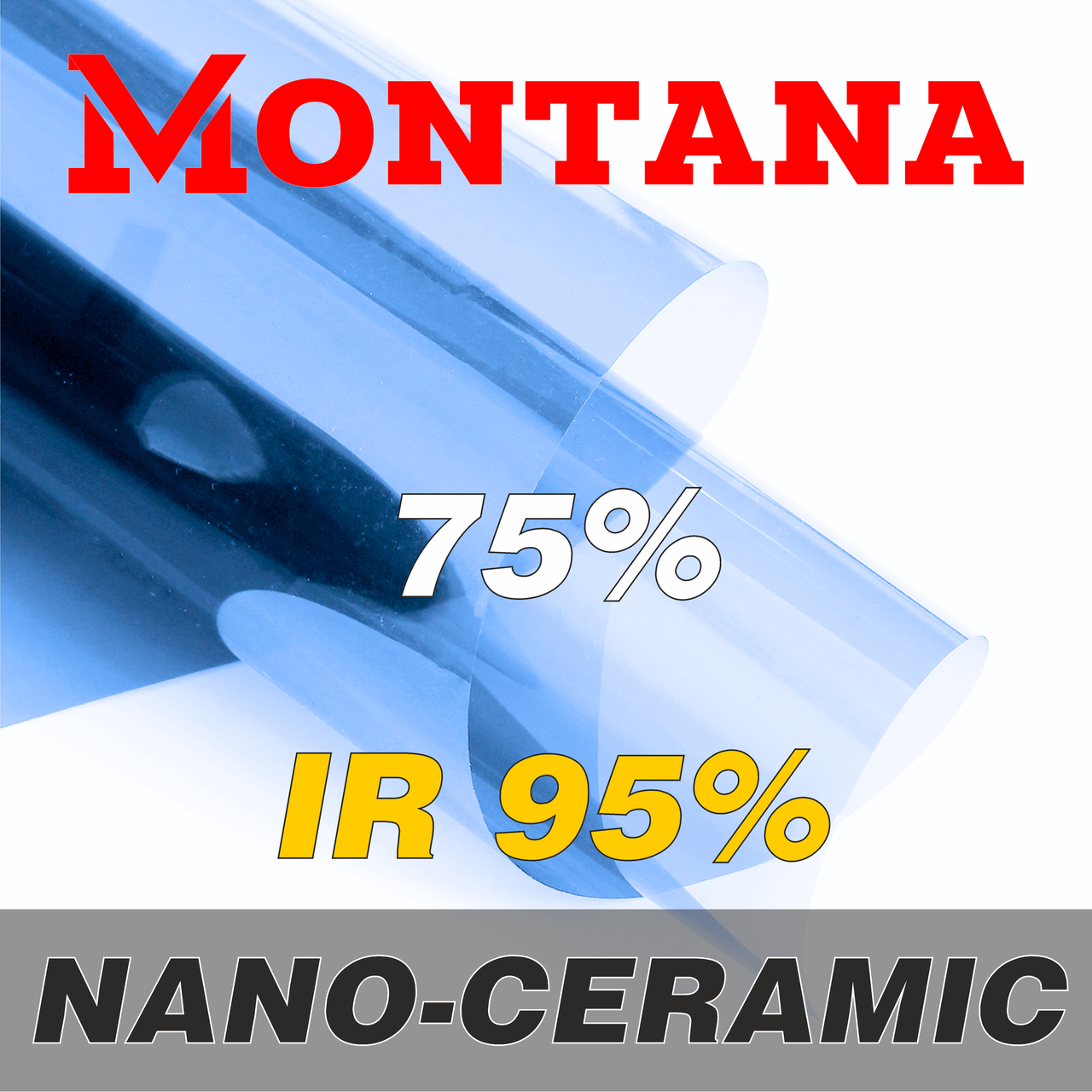 Атермальна тонувальна плівка MONTANA NANO-CERAMIC 75% 1,52м