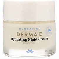 Зволожуючий нічний крем, Hydrating Night Cream, Derma E, (56 г)