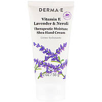 Крем для рук с витамином Е, Intensive Therapy Hand Creme, Derma E, 56 г