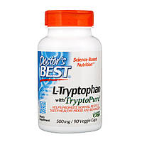 L-триптофан, Doctors Best, 500 мг, 90 кап.
