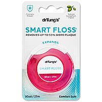 Dr. Tung's, Smart Floss, Зубная нить со вкусом кардамона, 30 yd (27 м)