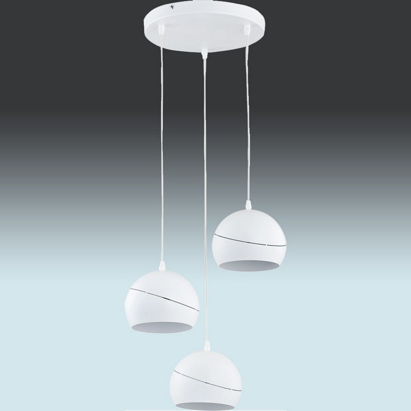 Люстра підвісна TK Lighting 2074 YODA WHITE ORBIT