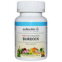 Корінь лопуха (Burdock), Eclectic Institute, 500 мг, 90 капсул