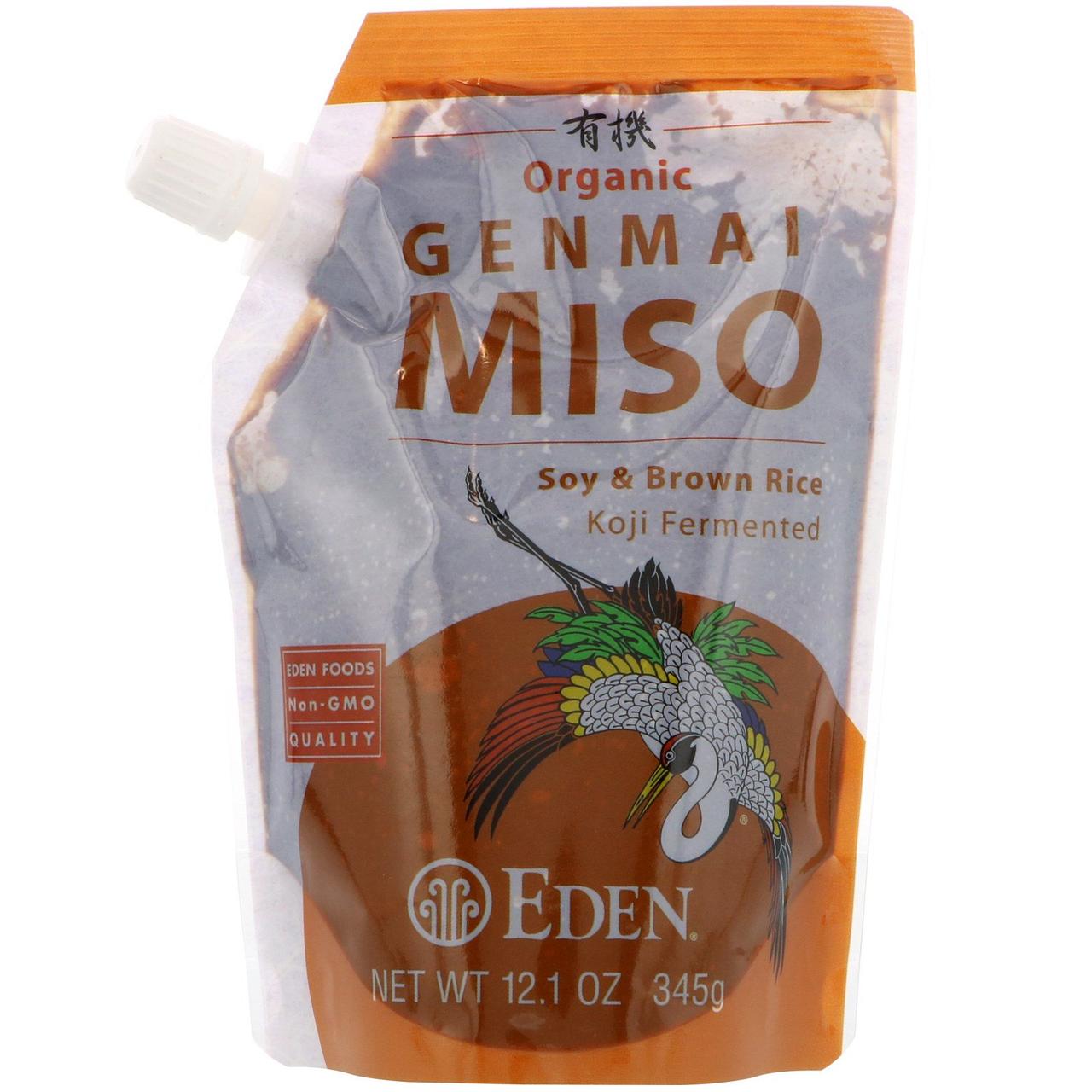 Суп місо органік (Genmai), Eden Foods, 345 г