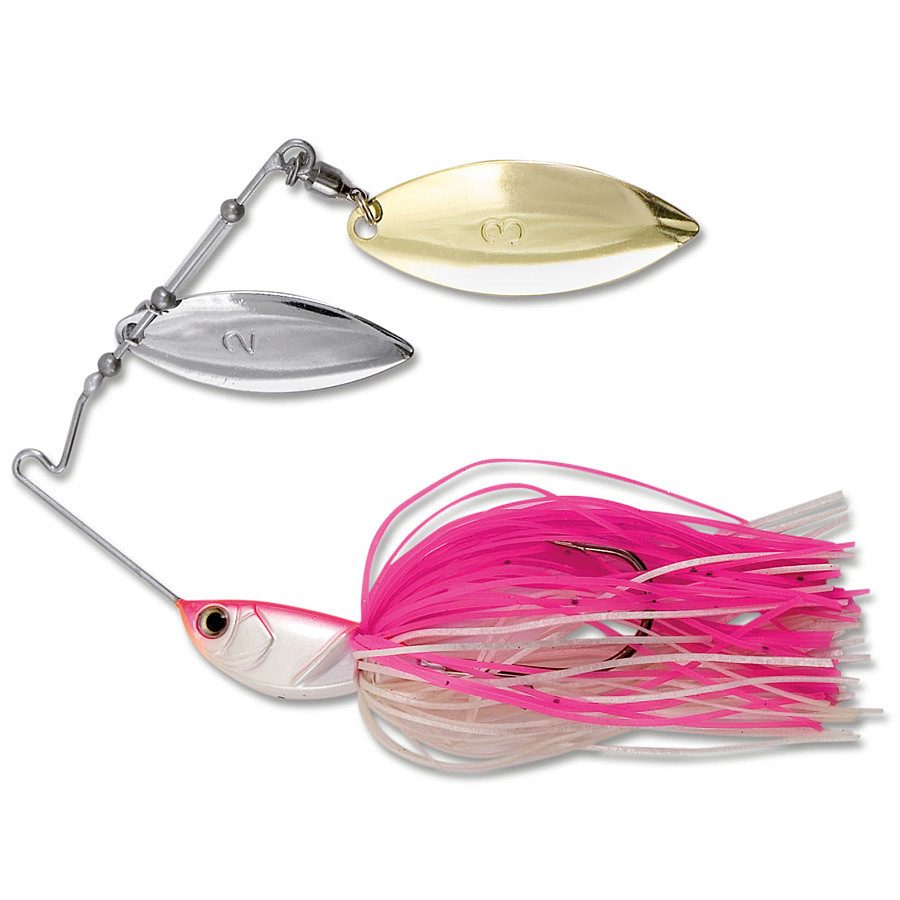 Спиннербейт Nomura Double Spinnerbait 15гр колір - Pink&White