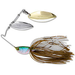 Спиннербейт Nomura Double Spinnerbait 15гр колір - Brown&White