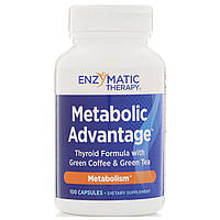 Поддержка щитовидной железы, Metabolic Advantage, Enzymatic Therapy, 100 кап.