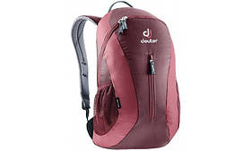 Велосипедний рюкзак Deuter Superbike 14 EXP SL жіночий, бордовий з дощевиком і вентиляцією