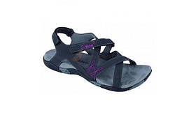 Сандалі жіночі Hannah Fria антрацит/темна тінь - легкі та стильні римлянки