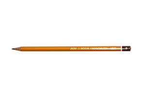 Олівець чорнографітний Koh-i-noor 1500.B корпус помаранчевий