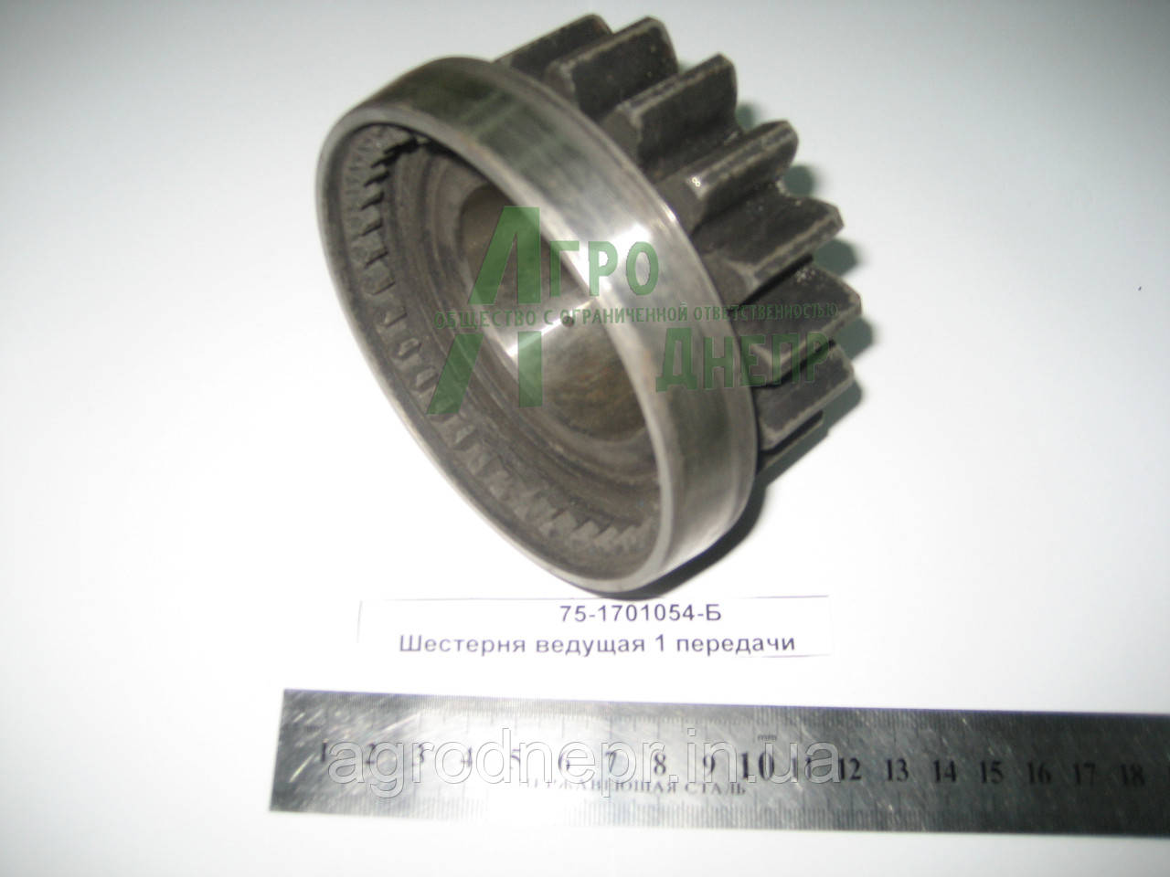 Шестерня провідна 1 передачі КПП ЮМЗ 8280 Z=17 75-1701054-Б