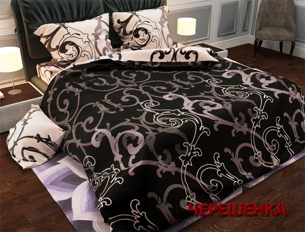Тканина для постільної білизни Бязь "Gold" Lux GL12173 (A+B) - (50м+50м)