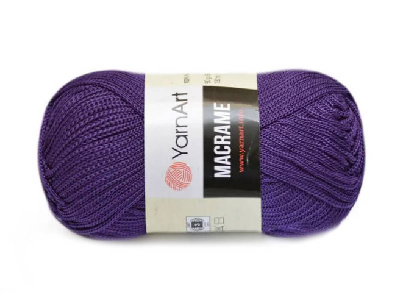 

YarnArt Macrame, Баклажан №167, Фиолетовый