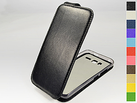 Відкидний чохол з натуральної шкіри для Lenovo A916