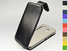 Відкидний чохол з натуральної шкіри для Lenovo A5000