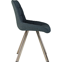 Стілець NICOLE 4L Soro chrome (BOX-2) ТМ Новий Стиль, фото 3