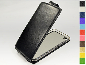 Відкидний чохол з натуральної шкіри для Lenovo S90