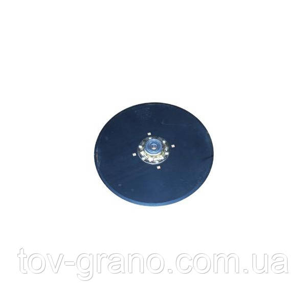 Диск 107-138S-сушарка в зібраному вигляді 343x4мм. Great Plains 820-256C DISK & 205DD BRG-PLD FLNG 890-466C, фото 1