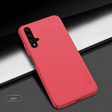 Nillkin Huawei Honor 20/ 20s / Nova 5T Super Frosted Shield Red Чохол Накладка Бампер, фото 5
