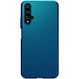 Nillkin Huawei Honor 20/ 20s / Nova 5T Super Frosted Shield Peacock Blue Чохол Накладка Бампер, фото 3