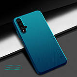 Nillkin Huawei Honor 20/ 20s / Nova 5T Super Frosted Shield Peacock Blue Чохол Накладка Бампер, фото 5