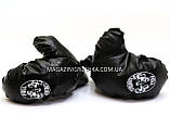 Боксерська груша Чорна (Штучна шкіра, 43 см) 11223, фото 3