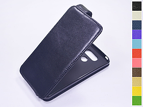 Відкидний чохол з натуральної шкіри для LG G6 H870
