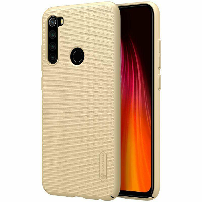 Nillkin Xiaomi Redmi Note Super 8 Frosted Shield Gold Чохол Накладка Бампер