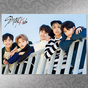 Плакат А3 K-Pop Stray Kids 003