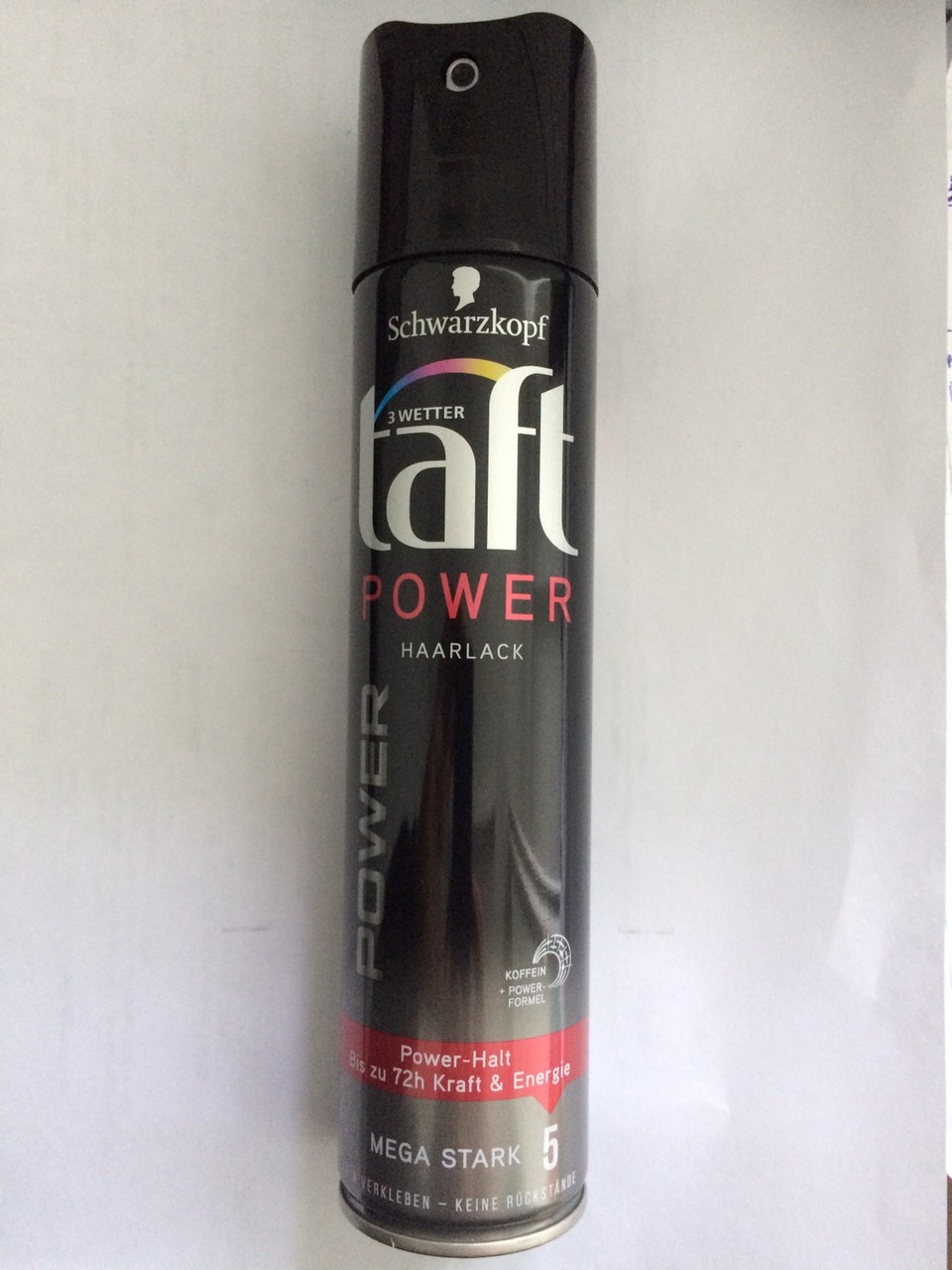 Лак для укладання волосся Taft Power (Тафт із кофеїном) 250 мл.