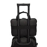 Сумка для ноутбука 13 ", горизонтальна," антизлодій "Intasafe slim brief, 5 ступенів захисту, фото 2