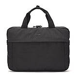 Сумка для ноутбука 13 ", горизонтальна," антизлодій "Intasafe slim brief, 5 ступенів захисту, фото 4