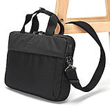 Сумка для ноутбука 13 ", горизонтальна," антизлодій "Intasafe slim brief, 5 ступенів захисту, фото 6