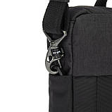 Сумка для ноутбука 13 ", горизонтальна," антизлодій "Intasafe slim brief, 5 ступенів захисту, фото 8
