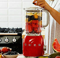 Блендер стиль 50-х червоний Smeg BLF01RDEU