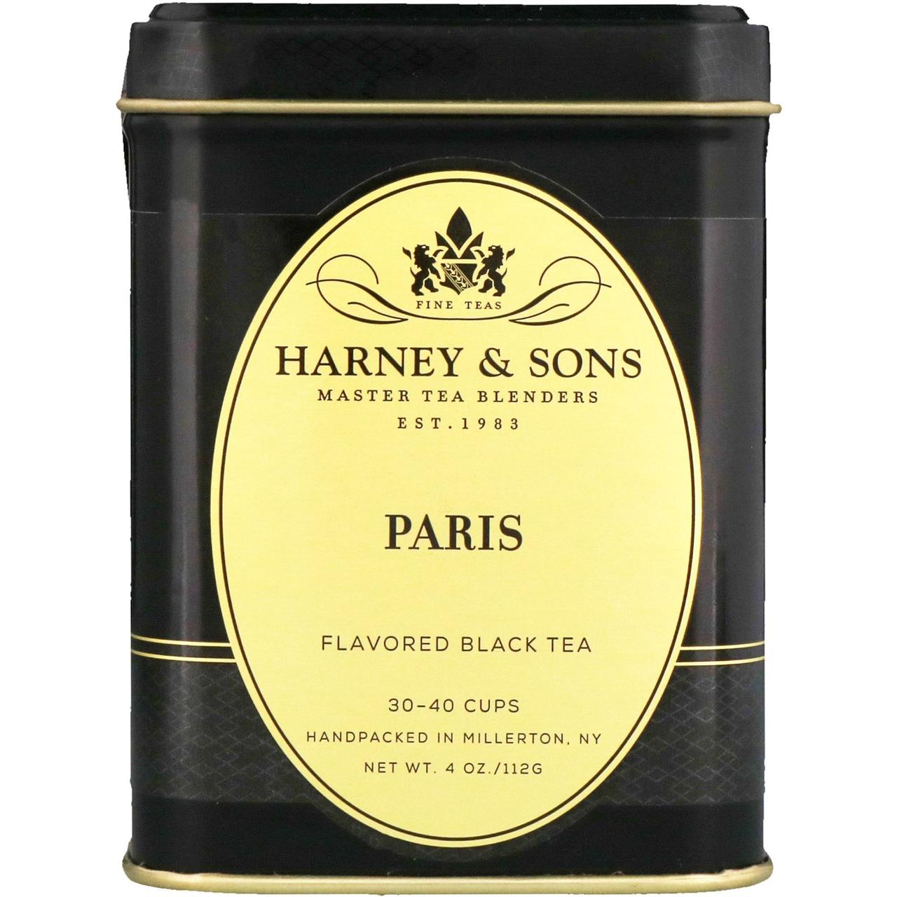 Чай чорний ароматизований «Париж», Harney & Sons, 40 р.