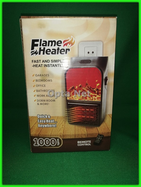 Портативний міні обігрівач Flame Heater