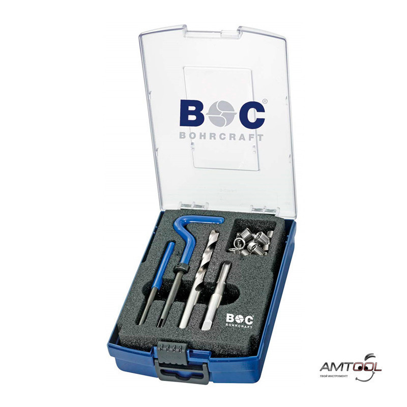 Набір інструменту для ремонту різі M10x1.25 — Bohrcraft 46111331012, фото 1