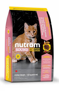 Сухий корм Nutram Sound Balanced Wellness Kitten для кошенят 20КГ