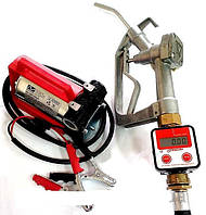 Насос для заправлення палива з лічильником KIT BATTERIA PLUS