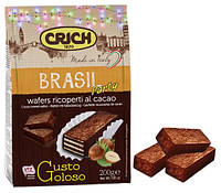 Вафли Бразильские в шоколаде 200г Crich