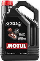 Масло для АКПП, ГУР и других гидравлических систем dexron 3 Motul DEXRON III (5L)