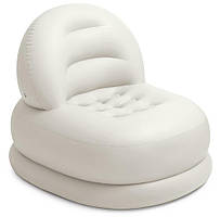 Надувне крісло Intex 68592, 99 х 84 х 76 см, білий