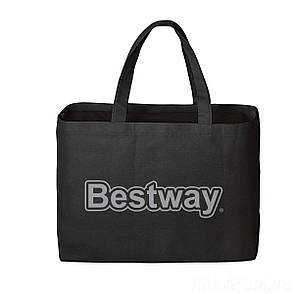 Надувний велюровий матрац Bestway 67471 (188x99x22 см), фото 4