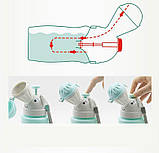 Дорожній портативний дитячий пісуар для дівчаток, фото 2